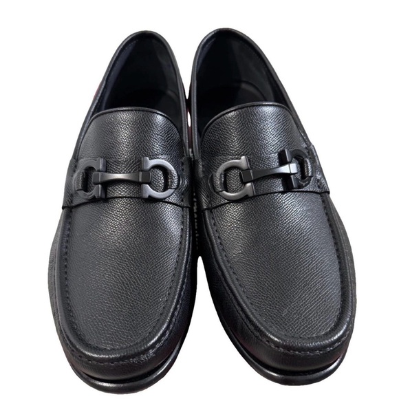 Salvatore Ferragamo Other - Salvatore Ferragamo Black Leather Loafers